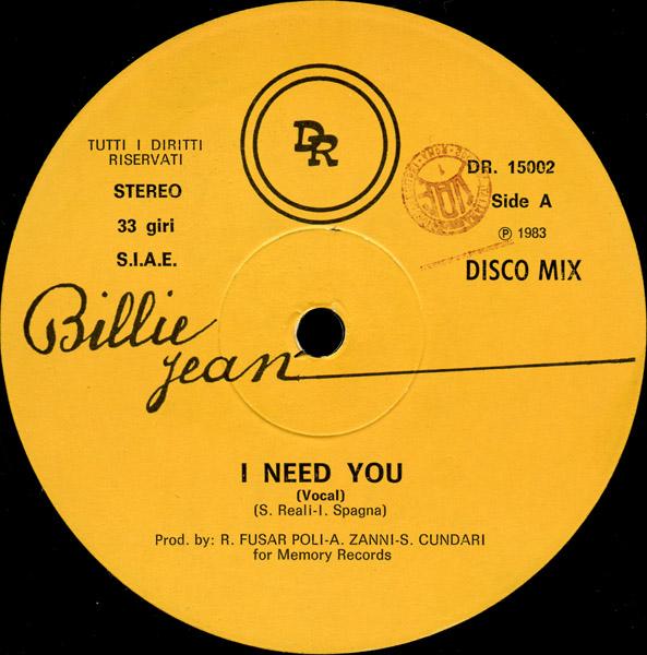 Now playing: Billie Jean - I Need You