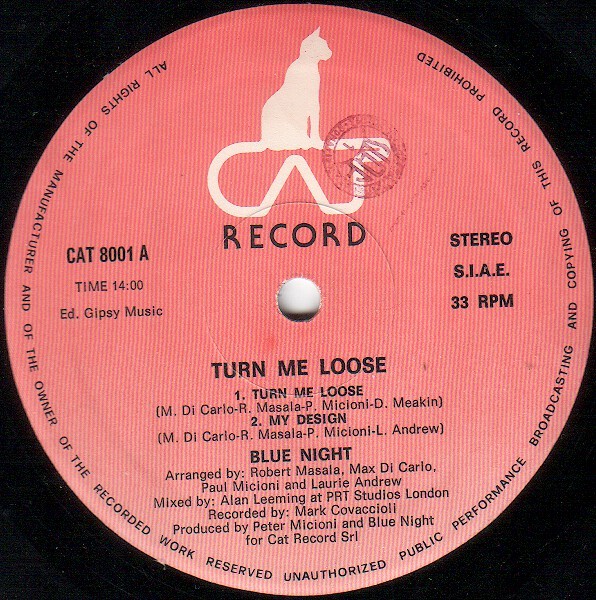 Now playing: Blue Night - Turn Me Loose - My Design