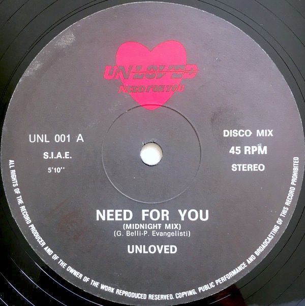 Now playing: Unloved - Need For You (Midnight Mix)