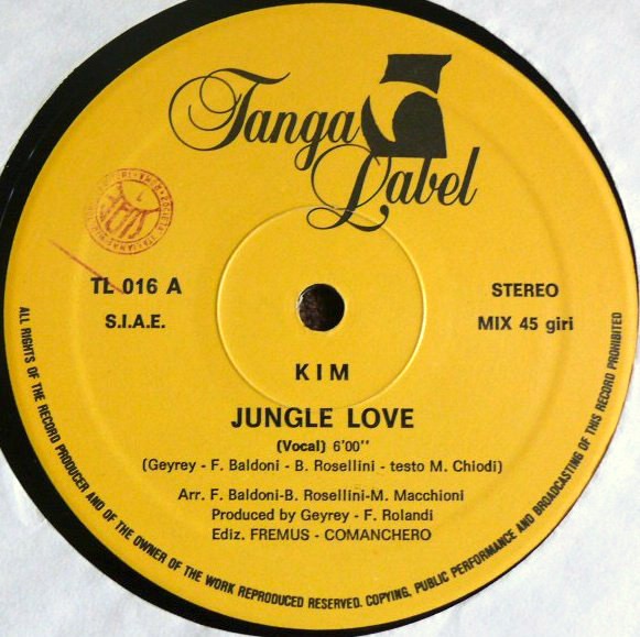 Now playing: Kim - Jungle Love